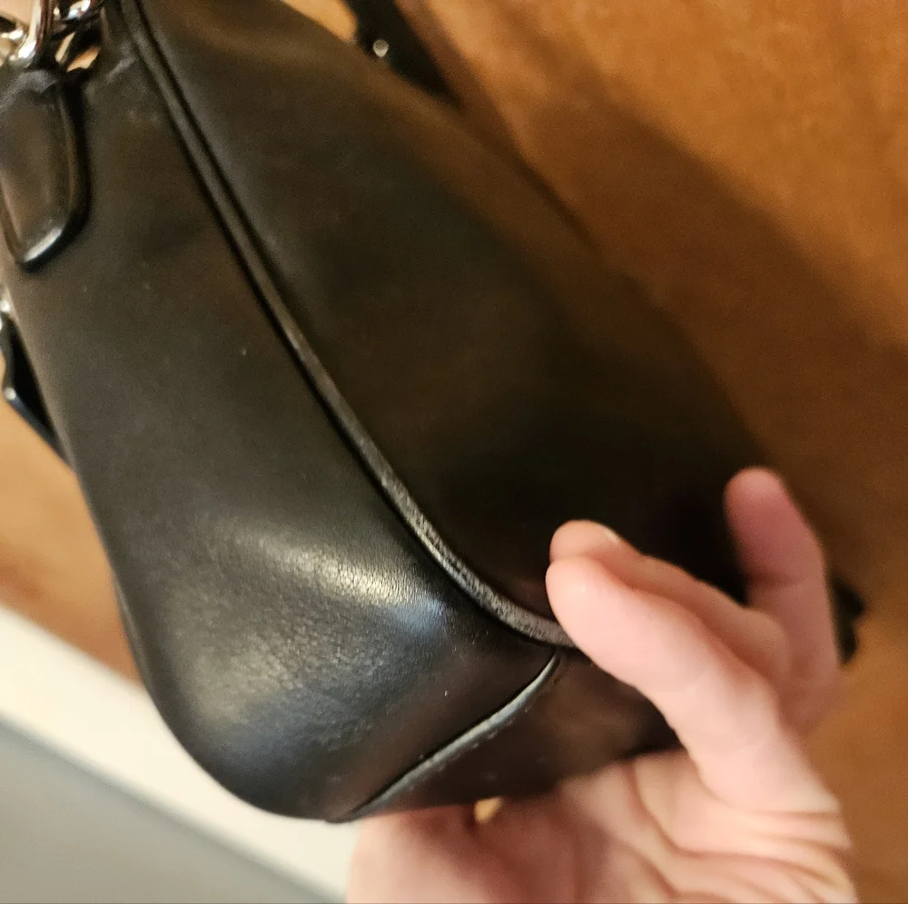 Coach 2013 Legacy Leather Flight Crossbody Bag-Black - Picture 14 of 16